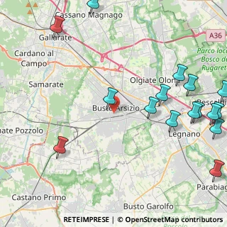 Mappa Via Dante Alighieri, 21052 Busto Arsizio VA, Italia (5.88063)