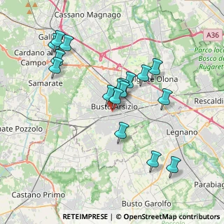 Mappa Piazza Plebiscito, 21052 Busto Arsizio VA, Italia (3.47412)