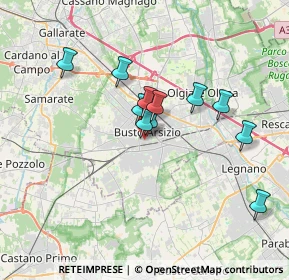 Mappa Piazza Plebiscito, 21052 Busto Arsizio VA, Italia (2.85909)