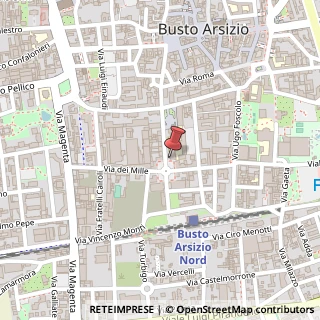 Mappa Piazza Plebiscito, 1, 21052 Busto Arsizio, Varese (Lombardia)