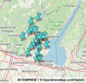 Mappa Viale Marco Enrico Bossi, 25087 Salò BS, Italia (9.7985)