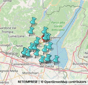 Mappa Viale Marco Enrico Bossi, 25087 Salò BS, Italia (11.44611)