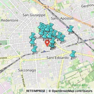 Mappa Via Francesco Guerrazzi, 21052 Busto Arsizio VA, Italia (0.5865)