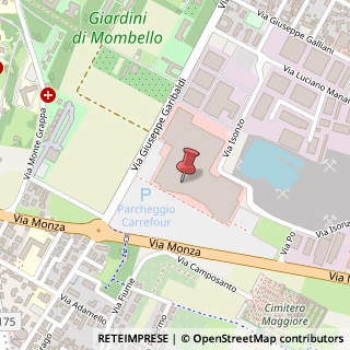 Mappa Via Po, 2, 20812 Limbiate, Monza e Brianza (Lombardia)