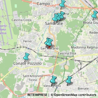 Mappa Piazza Angelo Maria Mantegazza, 21017 Samarate VA, Italia (2.47571)