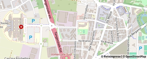 Mappa Vimercate