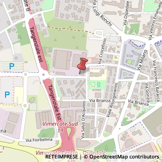Mappa Via Martiri di Boves, 4, 20871 Vimercate, Monza e Brianza (Lombardia)