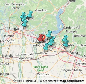 Mappa Via Colombere, 25036 Palazzolo sull'Oglio BS, Italia (11.395)