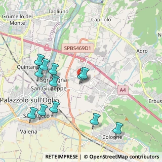 Mappa Via Perugia, 25036 Palazzolo sull'Oglio BS, Italia (2.12083)