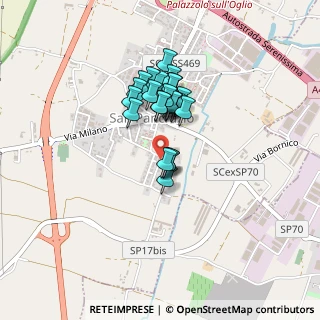 Mappa Via Colombere, 25036 Palazzolo sull'Oglio BS, Italia (0.312)