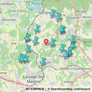 Mappa Via Tito Speri, 25050 Passirano BS, Italia (2.0305)