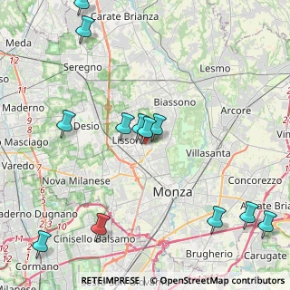 Mappa Via N. Copernico, 20851 Lissone MB, Italia (5.46923)