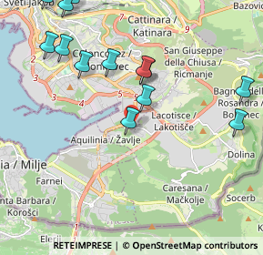 Mappa Str. di Monte D'Oro, 34148 Trieste TS, Italia (2.41)