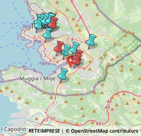 Mappa Str. di Monte D'Oro, 34148 Trieste TS, Italia (3.42438)