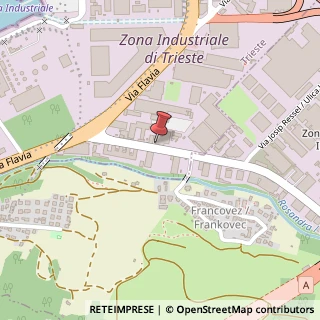 Mappa Strada di Monte D'Oro, 10, 34148 Trieste, Trieste (Friuli-Venezia Giulia)
