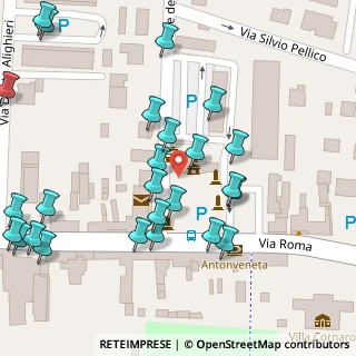 Mappa Piazza Andrea Palladio, 35017 Piombino Dese PD, Italia (0.05769)