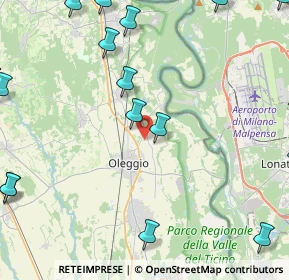 Mappa Loreto, 28047 Oleggio NO, Italia (6.9425)