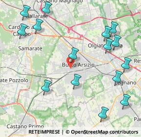 Mappa Via G. Espinasse, 21052 Busto Arsizio VA, Italia (5.136)