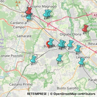 Mappa Via G. Espinasse, 20013 Busto Arsizio VA, Italia (4.50929)