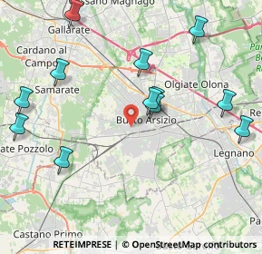 Mappa Via G. Espinasse, 20013 Busto Arsizio VA, Italia (4.81077)