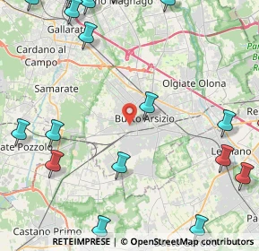 Mappa Via G. Espinasse, 20013 Busto Arsizio VA, Italia (6.5595)