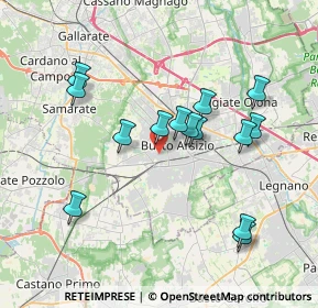 Mappa Via G. Espinasse, 20013 Busto Arsizio VA, Italia (3.53643)