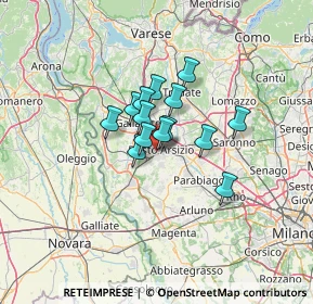Mappa Via G. Espinasse, 20013 Busto Arsizio VA, Italia (7.78143)
