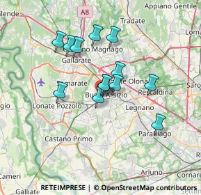 Mappa 20013 Busto Arsizio VA, Italia (5.54077)