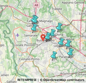 Mappa Via G. Espinasse, 20013 Busto Arsizio VA, Italia (5.84455)
