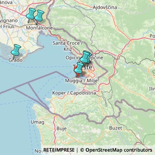 Mappa Via Per Lazzaretto, 34015 Muggia TS, Italia (38.82278)