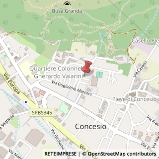Mappa Via Battisti Cesare, 43, 25062 Concesio, Brescia (Lombardia)