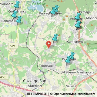 Mappa Via Luigi Cadorna, 25050 Passirano BS, Italia (2.90909)