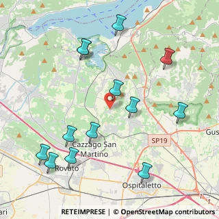 Mappa Via Luigi Cadorna, 25050 Passirano BS, Italia (4.70231)