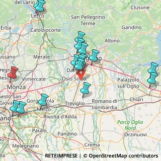 Mappa Via San Giovanni Bosco, 24049 Verdello BG, Italia (18.12529)