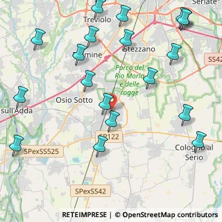 Mappa Via San Giovanni Bosco, 24049 Verdello BG, Italia (5.721)