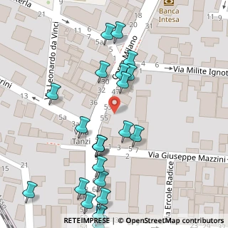 Mappa Via G. Mazzini, 20814 Bovisio-masciago MB, Italia (0.07391)