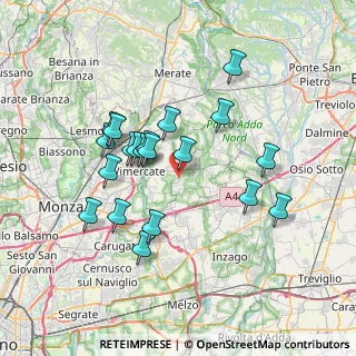 Mappa SP 176, 20882 Bellusco MB, Italia (6.5585)
