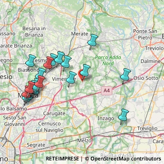 Mappa SP 176, 20882 Bellusco MB, Italia (9.013)