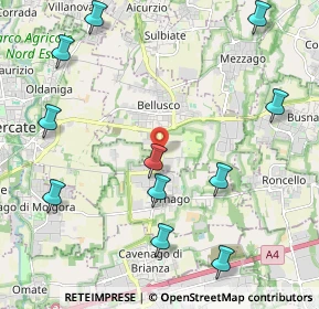 Mappa SP 176, 20882 Bellusco MB, Italia (2.58455)