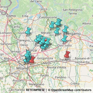Mappa SP 176, 20882 Bellusco MB, Italia (12.0325)