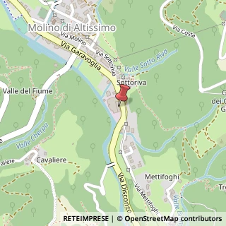 Mappa Via Garavoglia, 1, 36070 Altissimo, Vicenza (Veneto)