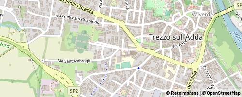 Mappa Trezzo sull'Adda
