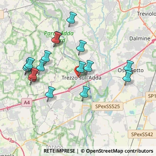 Mappa Via Monsignor G. Grisetti, 20056 Trezzo sull'Adda MI, Italia (4.17118)