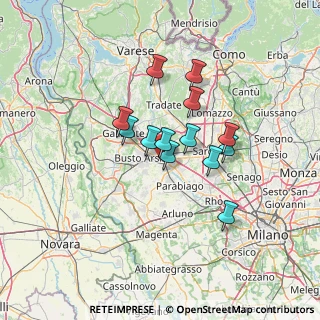 Mappa Via Camillo Cavour, 21053 Castellanza VA, Italia (10.04615)