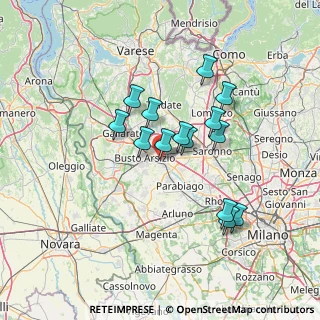Mappa Via Camillo Cavour, 21053 Castellanza VA, Italia (11.66929)