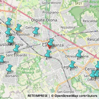 Mappa Via Camillo Cavour, 21053 Castellanza VA, Italia (3.21438)
