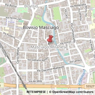 Mappa Piazza San Martino, 3, 20813 Bovisio-Masciago, Monza e Brianza (Lombardia)
