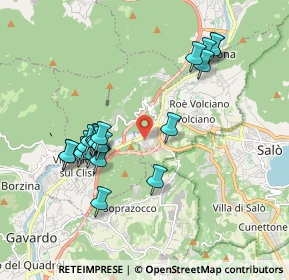 Mappa Via del Rio, 25089 Villanuova Sul Clisi BS, Italia (1.856)