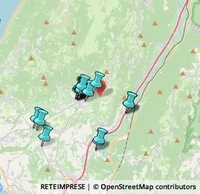 Mappa Via Pazzon Platano, 37013 Caprino Veronese VR, Italia (2.5835)