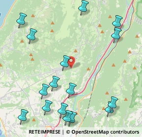 Mappa Via Pazzon Platano, 37013 Caprino Veronese VR, Italia (5.47563)